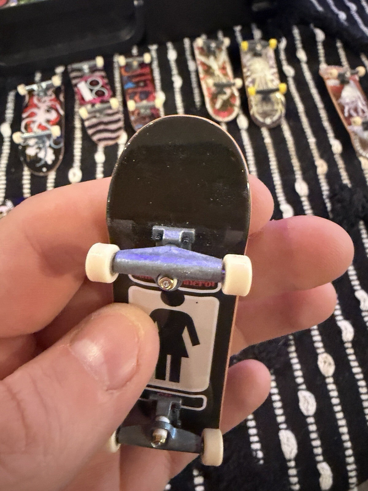 Tech Deck Fingerboard Ladies Restroom simon bannerof Deck!