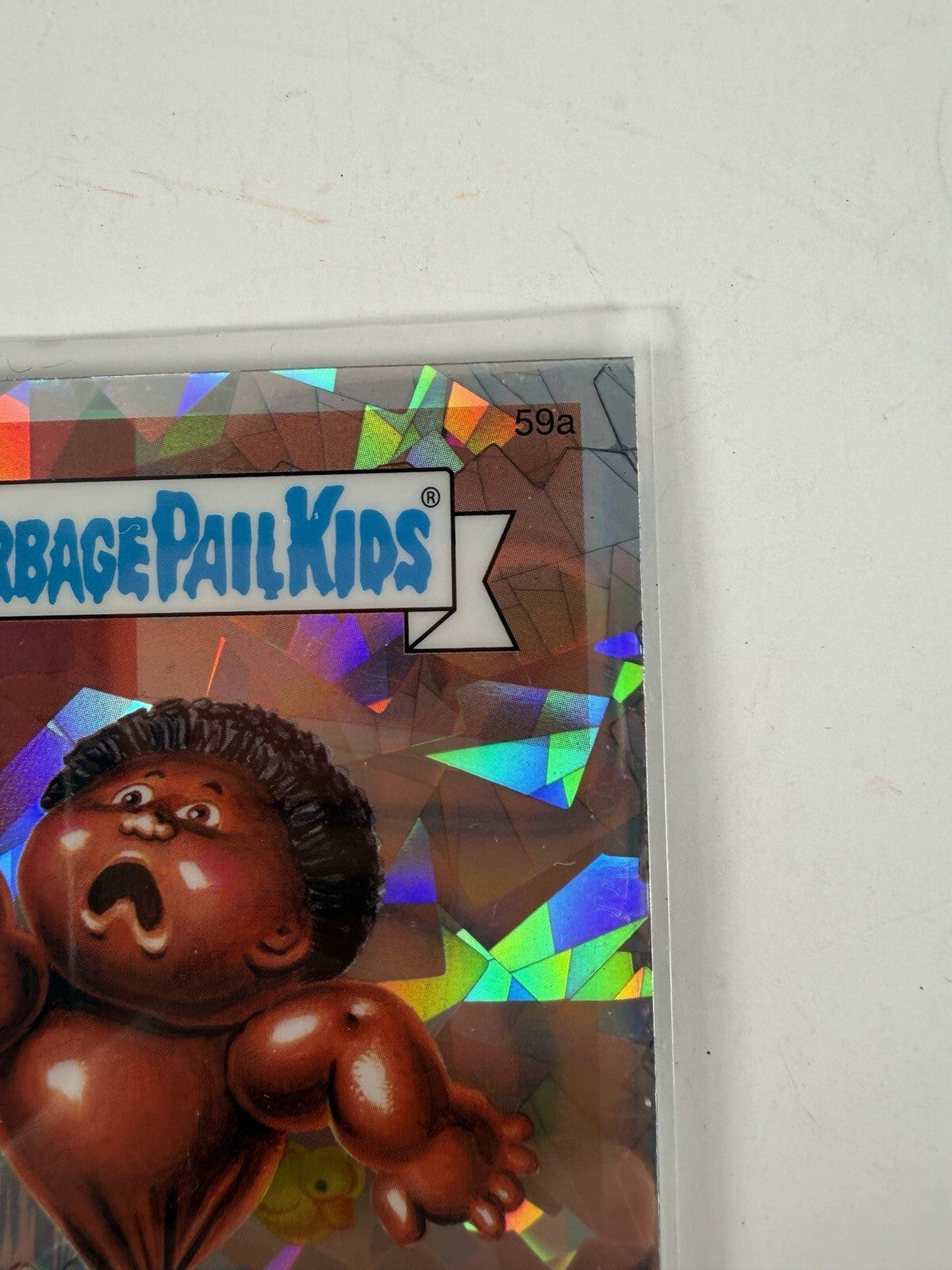 GARBAGE PAIL KIDS 2014 CHROME 2 ATOMIC REFRACTOR SINGLE Clogged Duane
