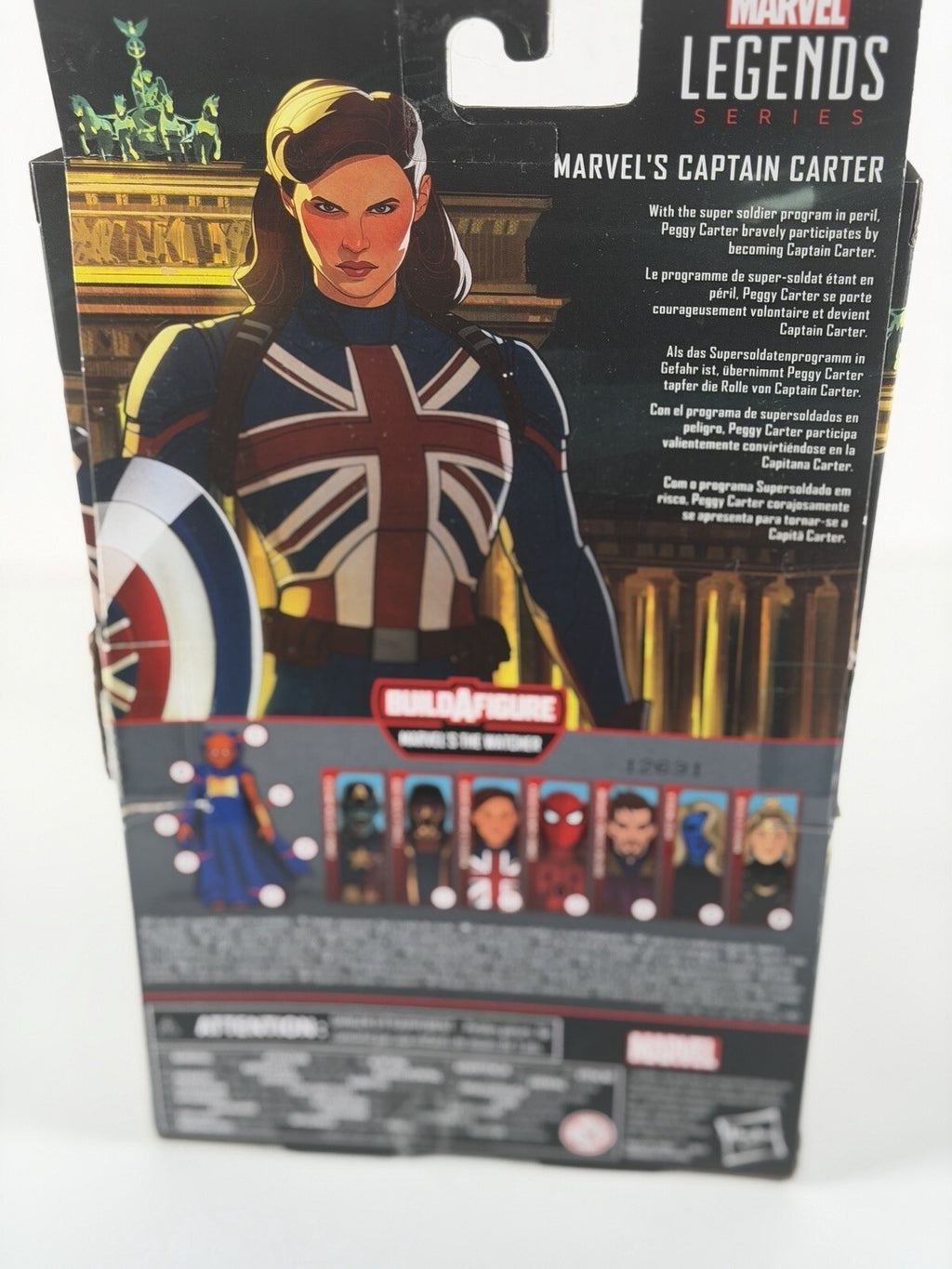 Hasbro Marvel Legends Series: What If...? Captain Carter Action figure