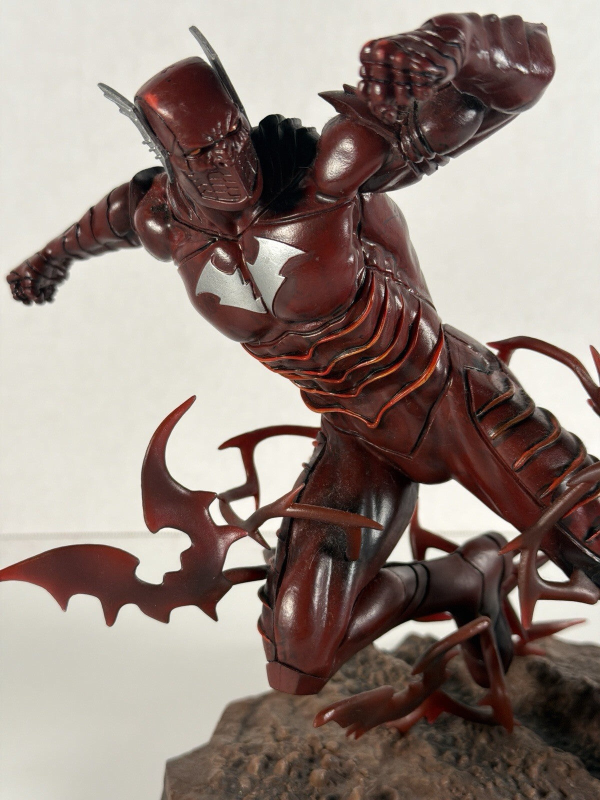 Dc Comics Diamond Galley The Red Death Red Batman Pvc Figurine